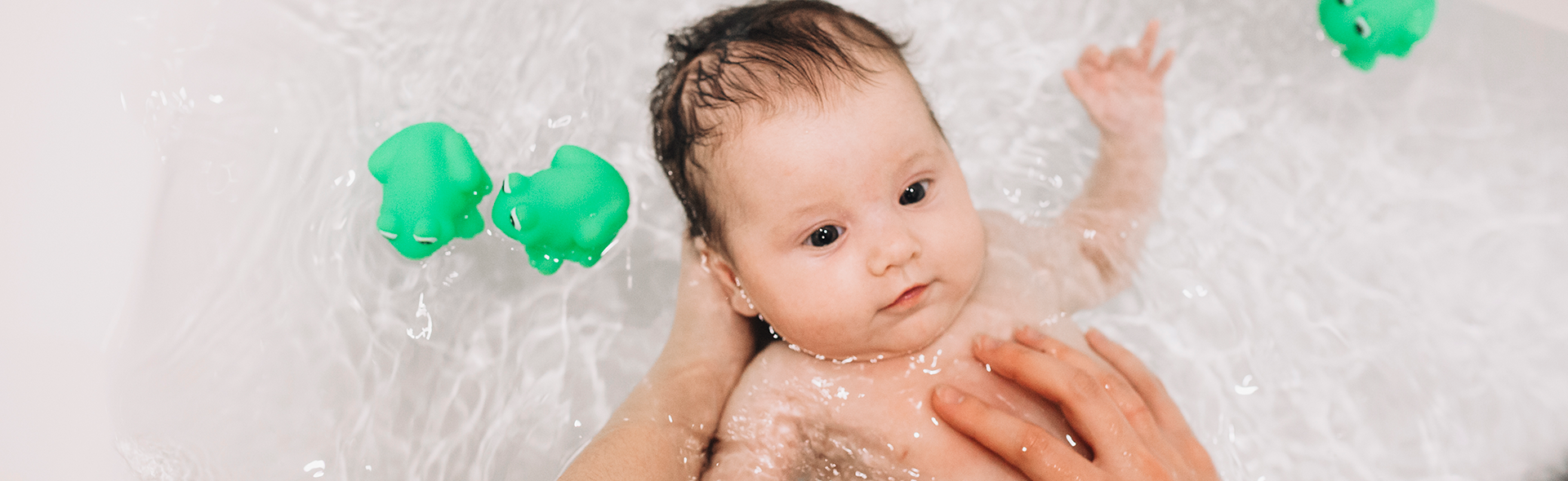 ¿Cómo bañar a tu bebé?
