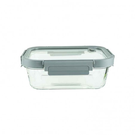 TAPER CRYSTAL GLASS RECTANGULAR CON VÁLVULA 1 L